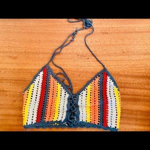 Crochet crop top